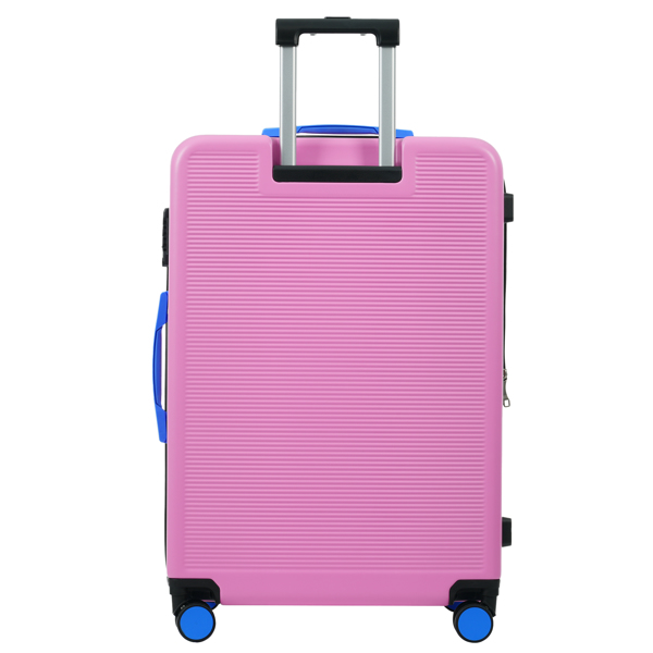 Hardshell Luggage Sets 3 pcs Contrast Color Suitcase with Spinner Wheels and TSA Lock 20" 24" 28" Available