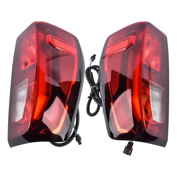 For 2019-2021 GMC Sierra 1500 Halogen Type Tail Light Brake Lamps Driver&Passenger