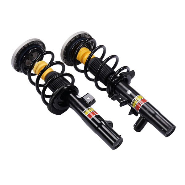 Pair Front Shock Absorber Struts Assembly w/EDC For BMW X3 F25 X4 F26 2011-2018