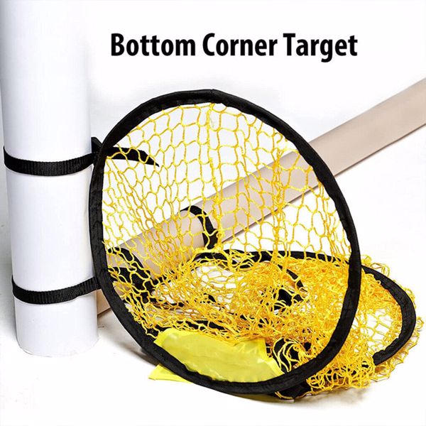 2pcs Football Target Net Soccer Target Goal Net Soccer Top Bins Goal Target Bags