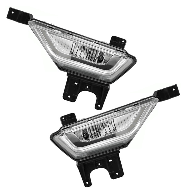 2x Fog Light Driver & Passenger Side Halogen ML3Z 15201 A for Ford F-150 2021 2022 2023 #FO2592258 FO2593258