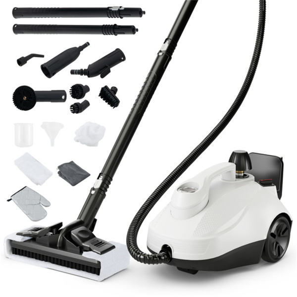 Steam cleaner with large water tank