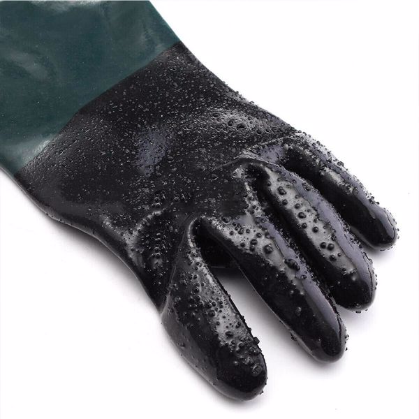 24''x12'' Sandblasting Non Slip Gloves for SandBlast Sand Cabinet Blasting UK