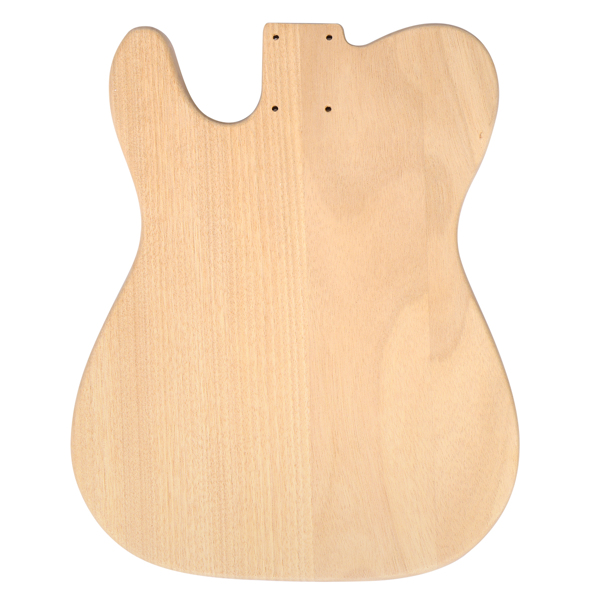 DIY 6 String TL Style Electric Guitar Kits with Mahogany Body, Maple Neck and Accessories