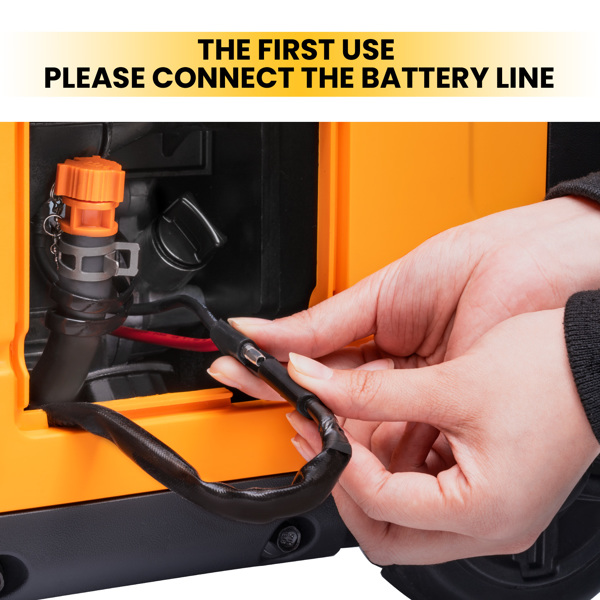 变频发电机5KW 5.5 KVA Petrol Inverter Generator Silent Portable 4 Stroke Electric Start【Amazon/Walmart/TEMU禁售】 -6