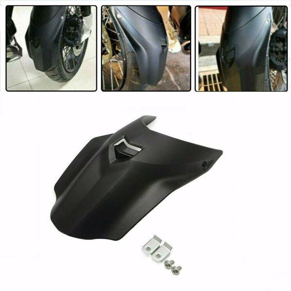 For BMW R1200GS/ R1250GS ADV Front Fender Extender Mudguard Extension Black UK