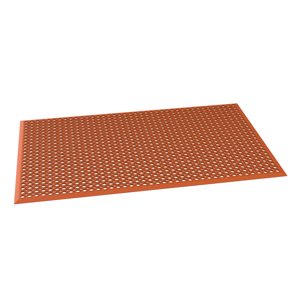  Rubber Red 91.4*152.4*1.2cm Rubber Floor Mat