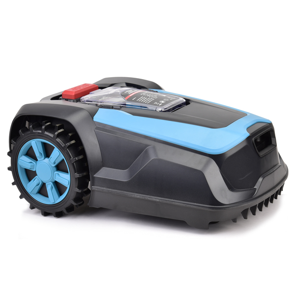 FINE FOX X3 Automatic Robotic Lawn,20V 4.0Ah Battery Powered,Self-Charging,Bluetooth Wi-Fi Connect,Mows Up to 1/4 Acre,10000 Sq.Ft,