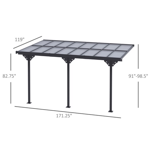  14.5' x 10' Gazebo 