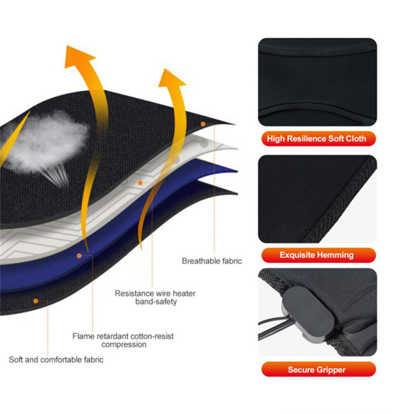 Foldable Massage Mat with soothing heating function