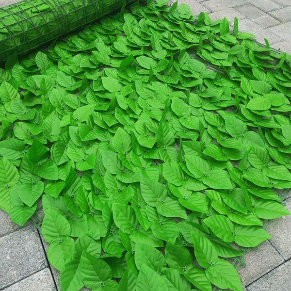 1Mx3M Balcony Hedges Artificial Ivy Leaf Garden Privacy Fence Privacy Screen