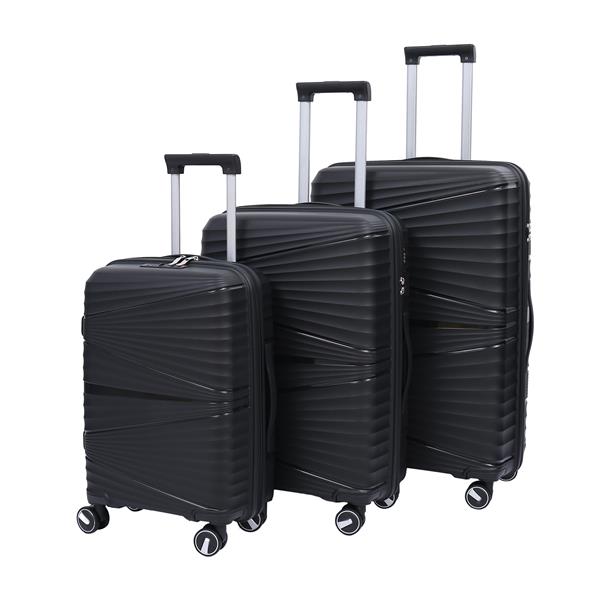 Hardside Luggage Sets 3 Pieces, Expandable Luggages Spinner Suitcase with TSA Lock Lightweight Carry on Luggage 20inch 24inch 28inch