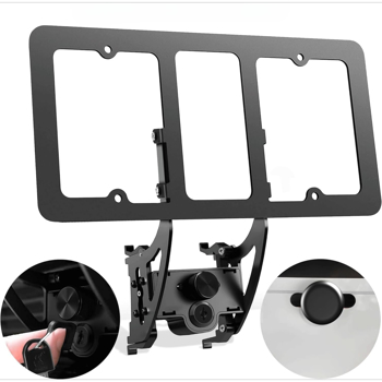 Model Y License Plate Frame for  Model Y Accessories Model Y Front License Plate Mount No Drill License Plate Holder