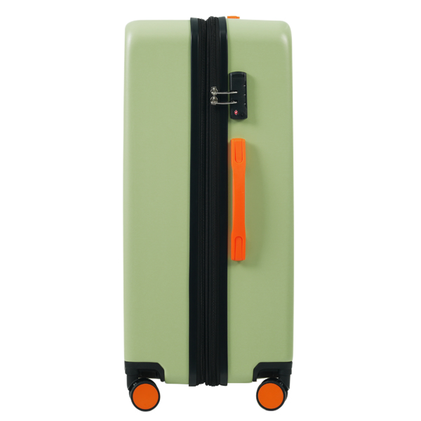 Hardshell Luggage Sets 3 pcs Contrast Color Suitcase with Spinner Wheels and TSA Lock 20" 24" 28" Available