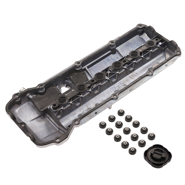 Aluminum Valve Cover with Gasket 11121432928 for BMW 323i 325i 328i 330i 525i 528i X5 M52 M54