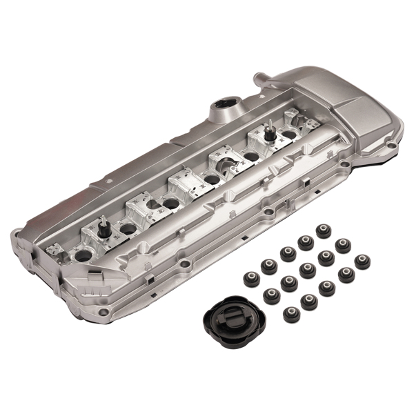 Aluminum Valve Cover with Gasket 11121432928 for BMW 323i 325i 328i 330i 525i 528i X5 M52 M54