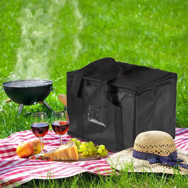 50L FOOD DELIVERY INSULATED BAGS PIZZA TAKEAWAY THERMAL WARM/COLD BAG RUCK UK