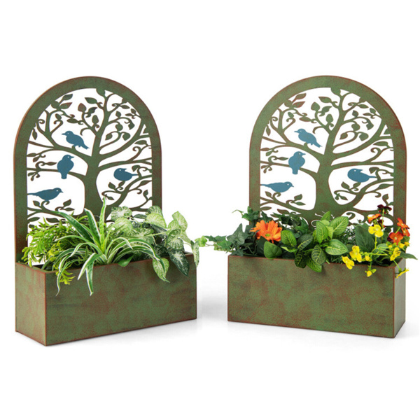 2PCS  Decorative Raised wall-mounted  Garden Bed