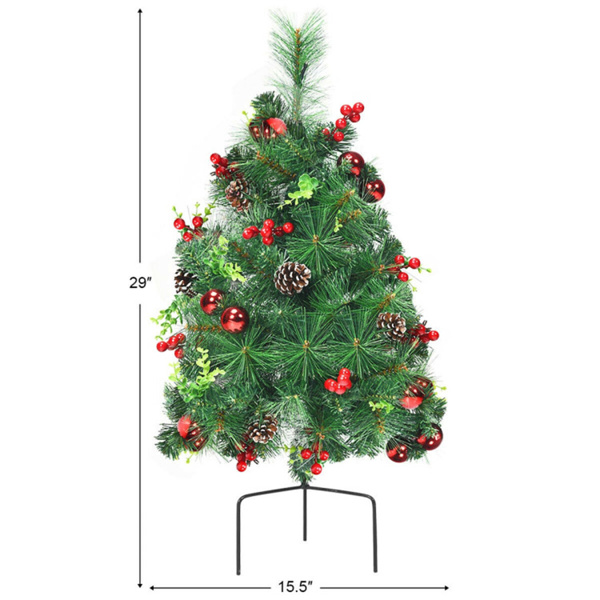 2 PCS 29 Inch Christmas Trees