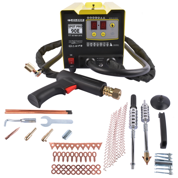 Vehicle Panel Spot Stud Welder Dent Puller 3KW 3500A Car Body Dent Repair Kit