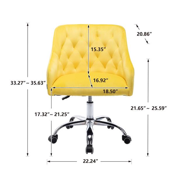 Swivel Shell Chair for Living Room/ Modern Leisure office Chair(this link for drop shipping )