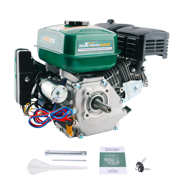汽油发动机3.6KW petrol engine 7HP electric starter stationary engine single cylinder 4-stroke 212 cc【Amazon/Walmart/TEMU禁售】 -2