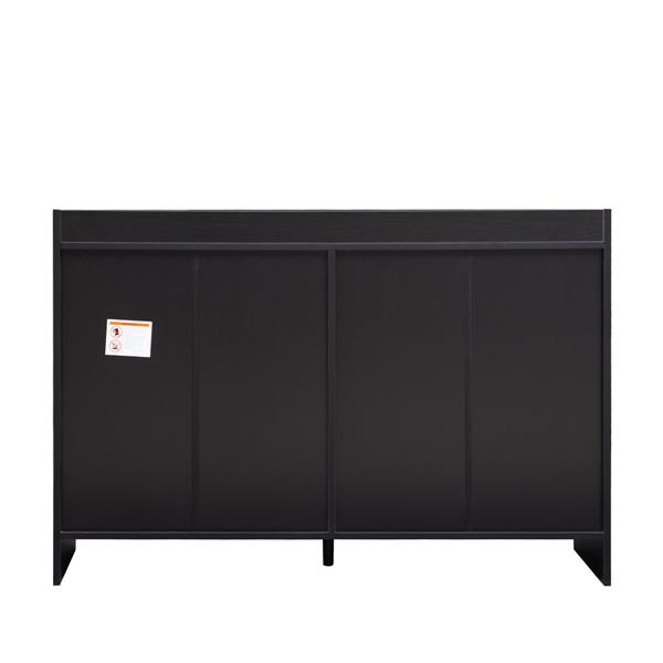 Chest of Drawers black Dresser , 6 Drawer Chest with Wide Storage, Modern Contemporary 6-Drawer Cabinet,  Dresser for Bedroom Living Room Hallway