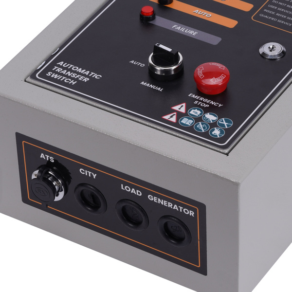 发电机应急电源开关Automatic emergency power switch for generator 7-pole 50A 230V to 10kW-3