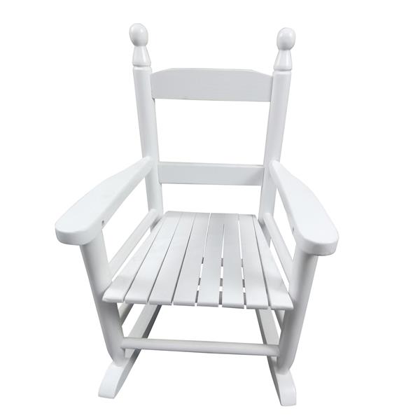 Children's  rocking white chair- Indoor or Outdoor -Suitable for kids-Durable