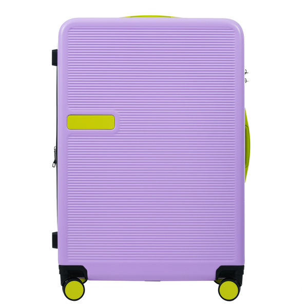 Hardshell Luggage Sets 3 pcs Contrast Color Suitcase with Spinner Wheels and TSA Lock 20" 24" 28" Available