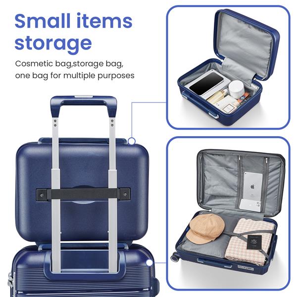 Luggage Sets 4 Piece(14/20/24/28) PP Lightweight & Durable Expandable suitcase