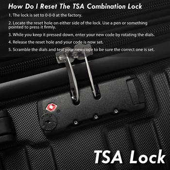 Luggage with TSA Lock Spinner Wheels Hardside Expandable Luggage Travel Suitcase Carry on Luggage ABS 28\\"