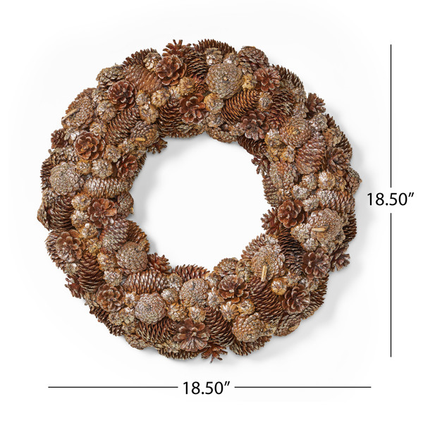 PINE CONE WREATH