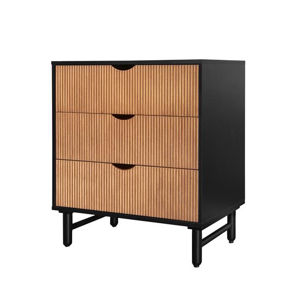 3 Drawer Cabinet, Suitable for Bedroom, Living Room, Study, Dining Room