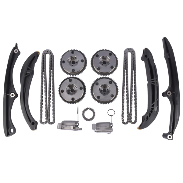 Engine Timing Chain Kit + Timing Camshaft for Ford F150 3.5L Ecoboost 2017-2023 HL3Z6L266A HL3Z6L266C