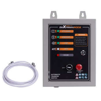 Automatic emergency power switch for generator 7-pole 50A 230V to 10kW
