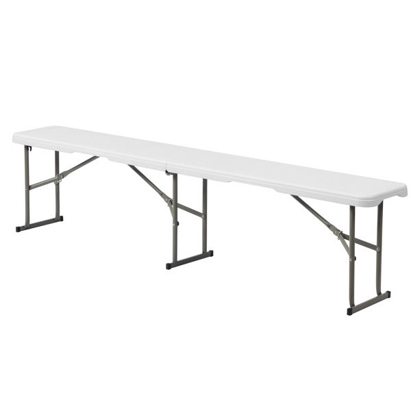 6FT Outdoor Courtyard Foldable Bench