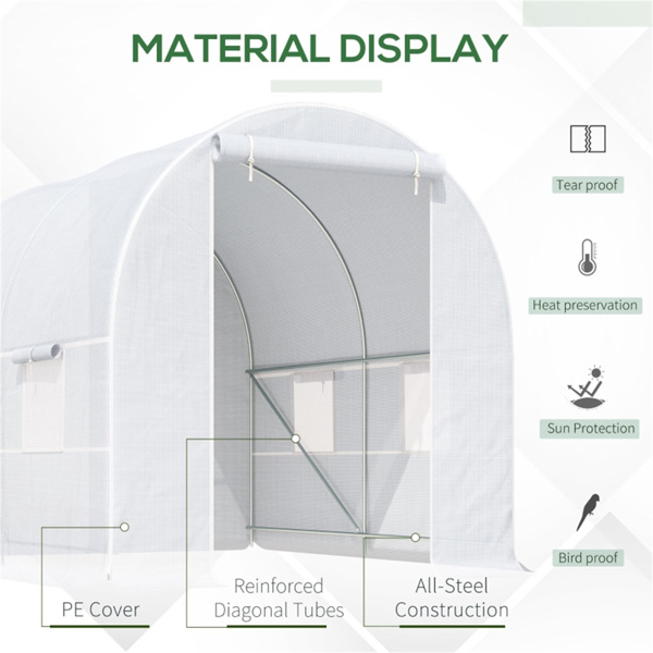 Polytunnel Greenhouse、Walk-in Green House