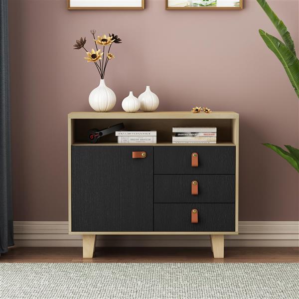 DRESSER CABINET BAR CABINET storge cabinet  lockers PUHold handsLockers  can be placed in the living room, bedroom, dining room, black+brown