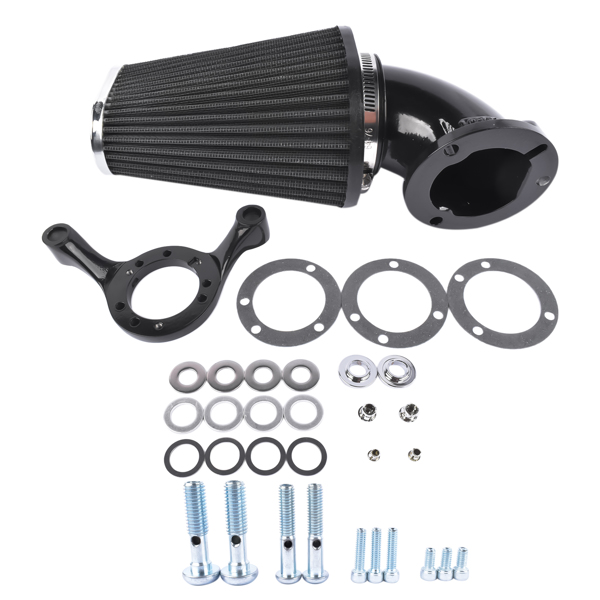 Cone Air Cleaner Filter Kit for Harley Dyna Softail Fatboy Road King 1993-2016