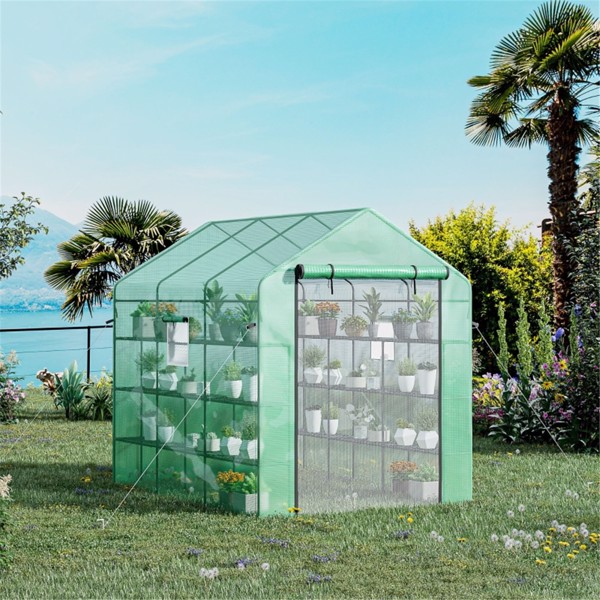 Mini Walk-in Greenhouse ( Amazon Shipping)（Prohibited by WalMart）