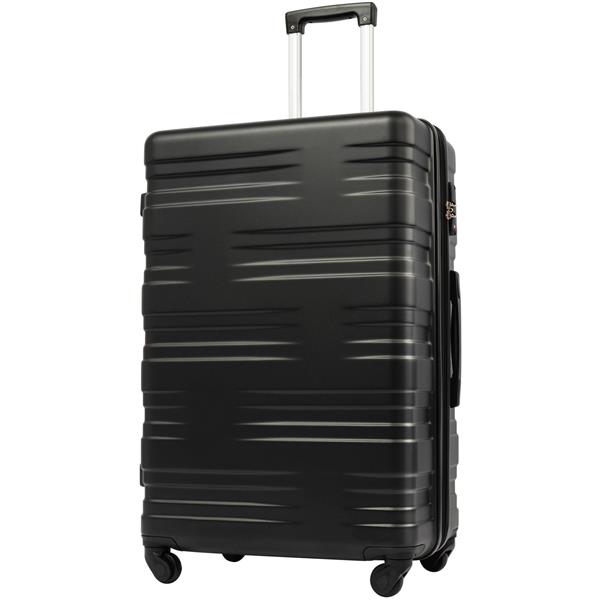  Luggage with TSA Lock Spinner Wheels Hardside Expandable Luggage Travel Suitcase Carry on Luggage ABS 24"