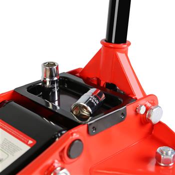 2.5 Ton Low Profile Floor Jack,Steel Racing Floor Jack with Dual PistonsQuick Lift Pump,Hydraulic floor jack  Lifting range 3.5\\"-19.5\\"