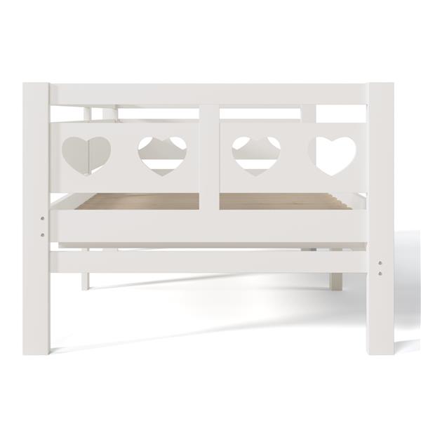 Twin Extending Daybed with Trundle, Wooden Daybed, White