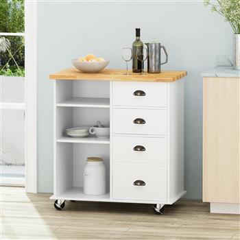 KITCHEN CART WITH 2 DRAWERS+1 DOOR