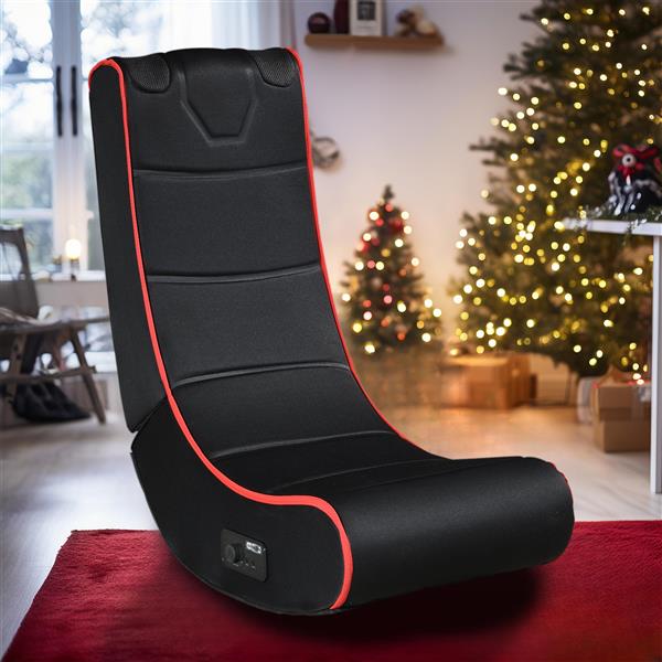 FOLDABLE  GAMING  CHAIR  WITH  ONBOARD  SPEAKERS