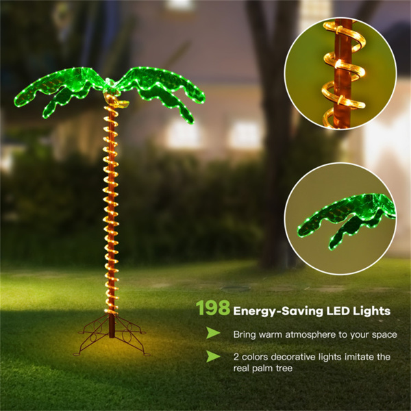 5-foot luminous decorative tree