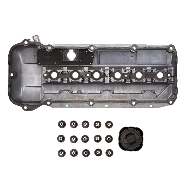 Aluminum Valve Cover with Gasket 11121432928 for BMW 323i 325i 328i 330i 525i 528i X5 M52 M54