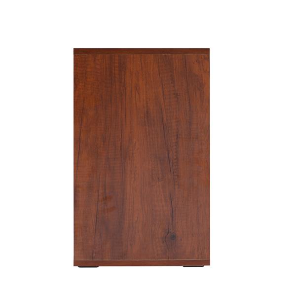 TV cabinet, TV cabinet, entertainment center, TV console, media console, brand hardware, imported impregnated paper, solid wood handle, brown with wood grain, can be placed in the living room, bedroom