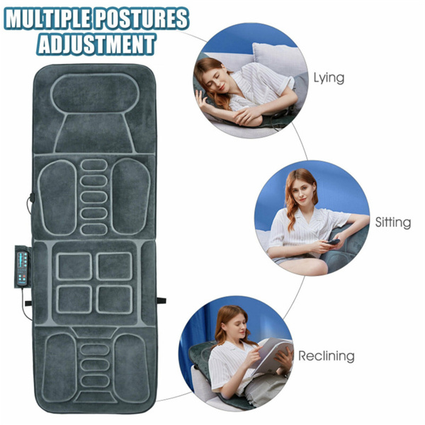 Gray Foldable Massage Mat